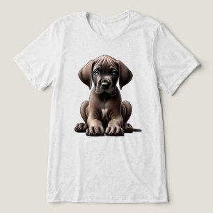 Cute Great dane Puppy T Shirt