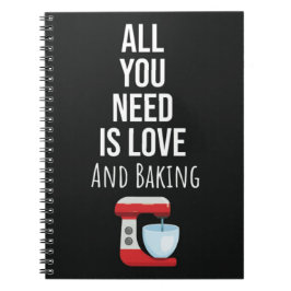 Cute Great Gifts For Bakers Baking Lover Bake Anteckningsbok