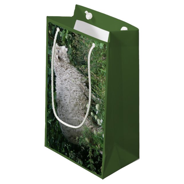 Cute Greedy Sheep Etting Gift Bag (Framsidan Vinklad)