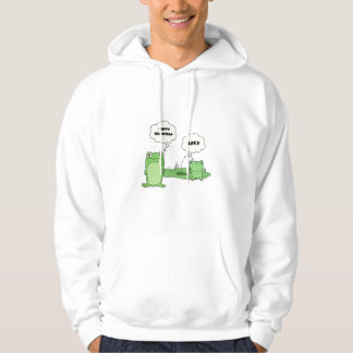  Cute Green Cartoon Funny Hoodie for men 