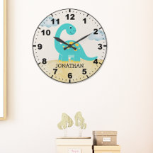 Cute Green Dinosaur Decoration Room Kid's