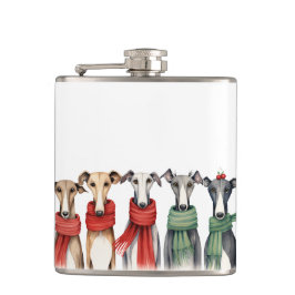 Cute Greyhound and Whippets | Hundar i Scarves Fickplunta