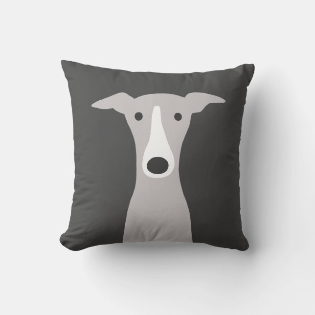 Cute Greyhound, italiensk Greyhound eller italiens Kudde (Framsida)