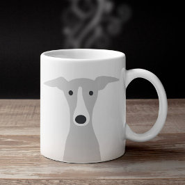 Cute Greyhound, italiensk Greyhound eller Whistrin Kaffemugg