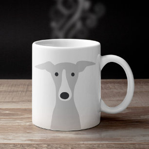 Cute Greyhound, italiensk Greyhound eller Whistrin Kaffemugg