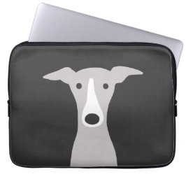 Cute Greyhound, italiensk Greyhound eller Whistrin Laptop Fodral