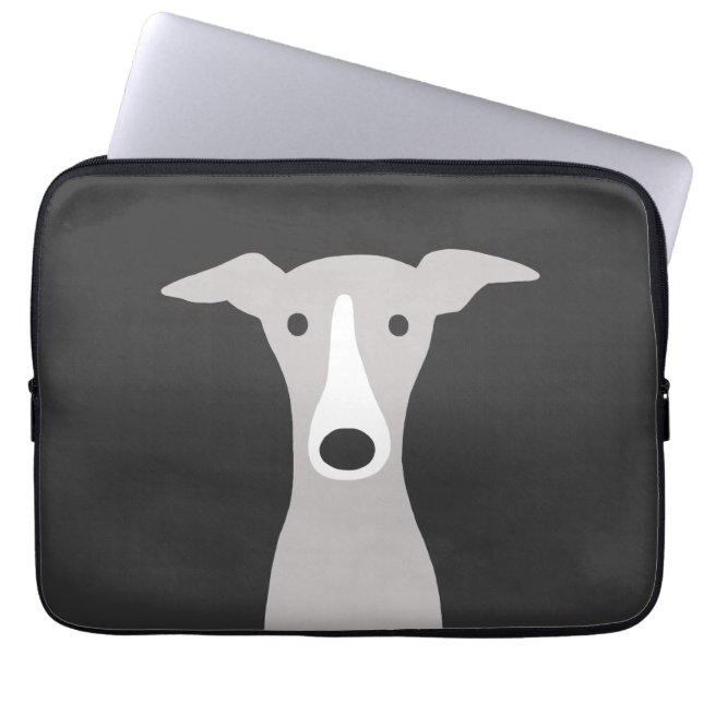 Cute Greyhound, italiensk Greyhound eller Whistrin Laptop Fodral (Framsidan)