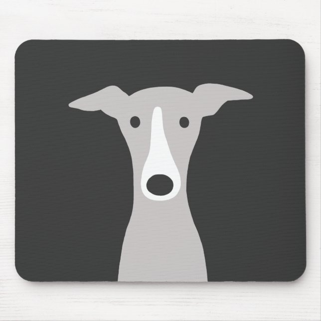 Cute Greyhound, italiensk Greyhound eller Whistrin Musmatta (Framsidan)