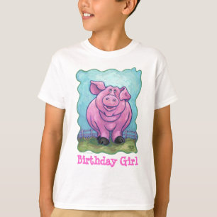 Cute Gris Birthday Girl Tröja