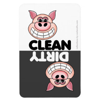 Cute Gris Dishwasher Magnet