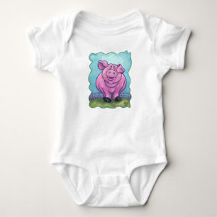 Cute Gris Front och Back T-Shirts