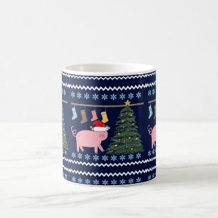 Cute Gris jul Kaffemugg