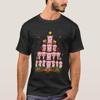 Cute Gris Julgran med ornament Julafton T Shirt