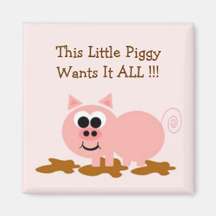 Cute Gris Magnet