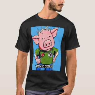 Cute Gris Piggie Oink Oink 14 T Shirt