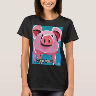 Cute Gris Piggie Oink Oink 62 T Shirt