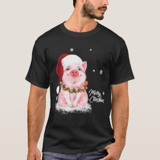 Cute Gris Santa Hat-gåvor från God jul Gris Älskar T Shirt