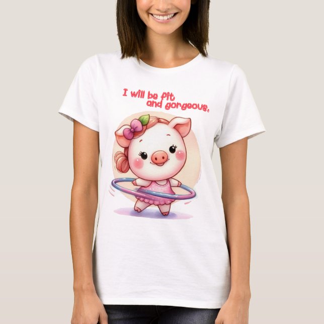 Cute Gris T-Shirt (Framsida)