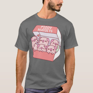 Cute Grisar Piggy Nuggets Funny T Shirt