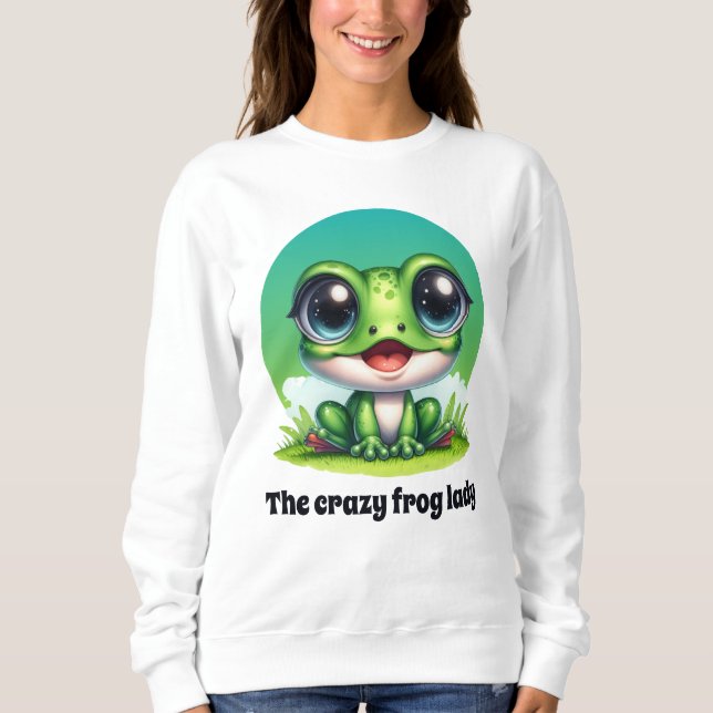 Cute groda älskare anpassade t shirt (Framsida)