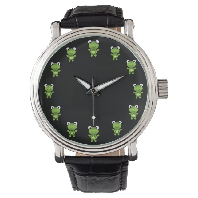 Cute groda armbandsur (Framsida)