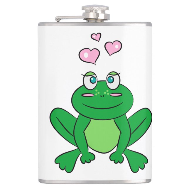 Cute groda i kärlek fickplunta (Framsidan)
