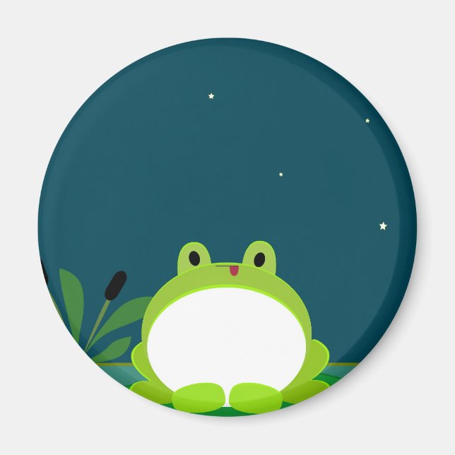 Cute groda magnet (Framsidan)