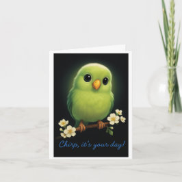 Cute Grönt Birthday Greeting Card Kort