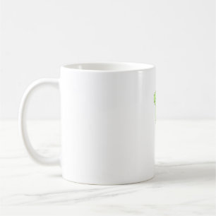 Cute grönt: Blåsköldpaddor av jordgubbar Classic T Kaffemugg