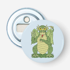 Cute Grönt Dragon Flasköppnare