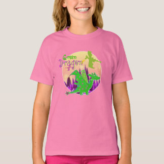 Cute Grönt Dragon Tröja