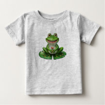 Cute Grönt Frog