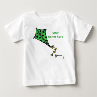 Cute Grönt Kite Småbarn Longtärmaden T-shirt