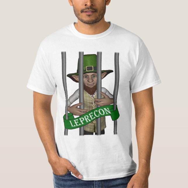 Cute Grönt leprechaun bakom pub Tröja (Framsida)