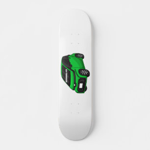 Cute grönt - mikrobil mini skateboard bräda 18,5 cm