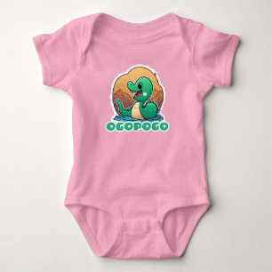 Cute Grönt Ogopogo, Okanagan Sjö Monster T Shirt