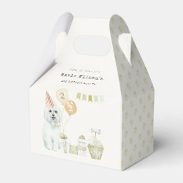 Cute Grönt Rust Party Puppy Hund oavsett ålder Presentaskar