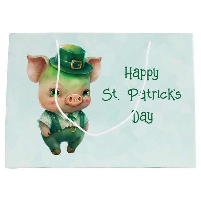 Cute Grönt St. Patrick's Day Gris (Framsidan)