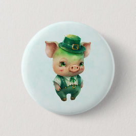 Cute Grönt St. Patrick's Day Gris Knapp