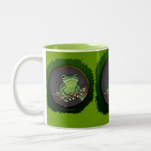 Cute Grönt Träd Frog Animal-älskare Gift Mugg