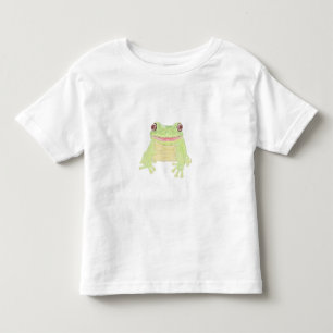 Cute Grönt Träd Frog - transparent. T Shirt