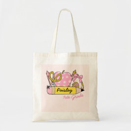 Cute Groovy Pencil Girls Tygkasse