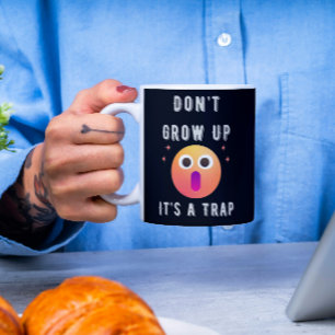 Cute Grow inte, det är en fälla Kaffemugg