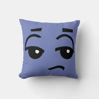 CUTE GRUMPY ANSIKTE DEKORATIV KUDDE