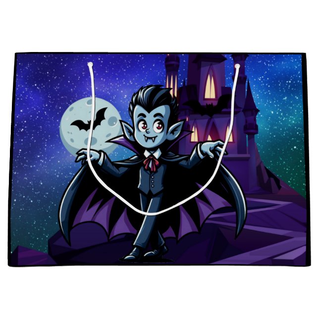 Cute, grym Halloween-vampyr (Framsidan)
