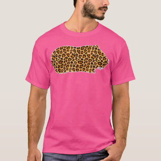 Cute Guinea Älskare Pet Animal Print Leopard Gir T Shirt