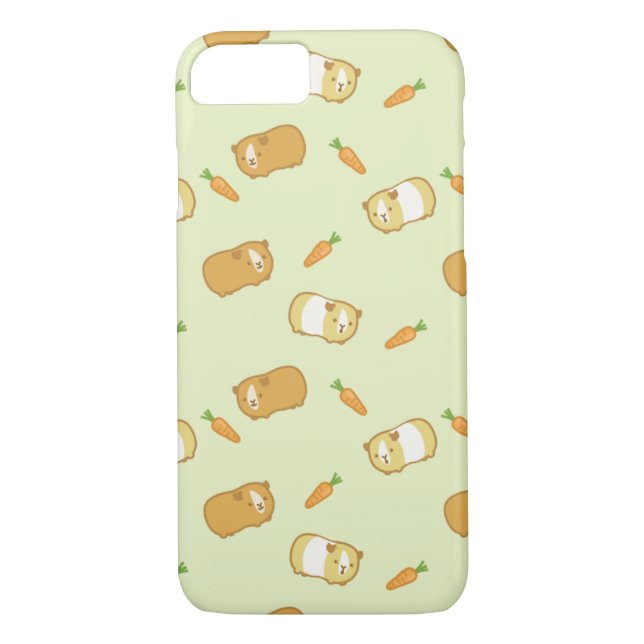 Cute Guinea Gris Case-Mate iPhone Skal (Baksida)