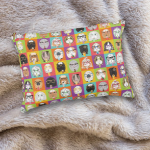 Cute Guinea Gris Dekorativ kudde