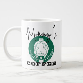 Cute Guinea Gris Jumbo Mugg