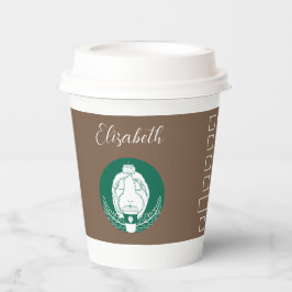 Cute Guinea Gris Pappra Kopp